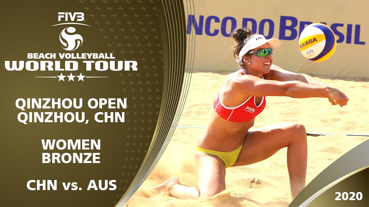 Women's Bronze Medal: CHN vs. AUS | 3* Qinzhou (CHN) - 2020 FIVB Beach Volleyball World Tour