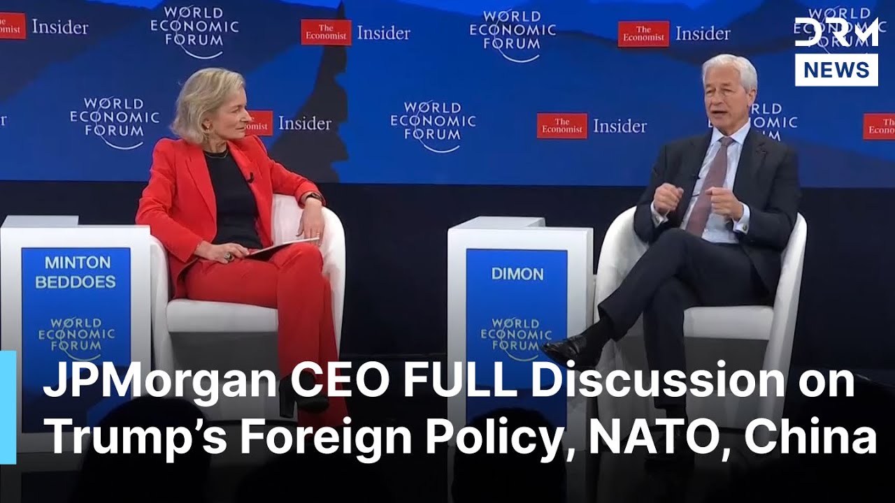 FULL DISCUSSION: JPMorgan CEO Dimon Exposes Trump Foreign Policy, NATO Weaknesses, and China’s Role