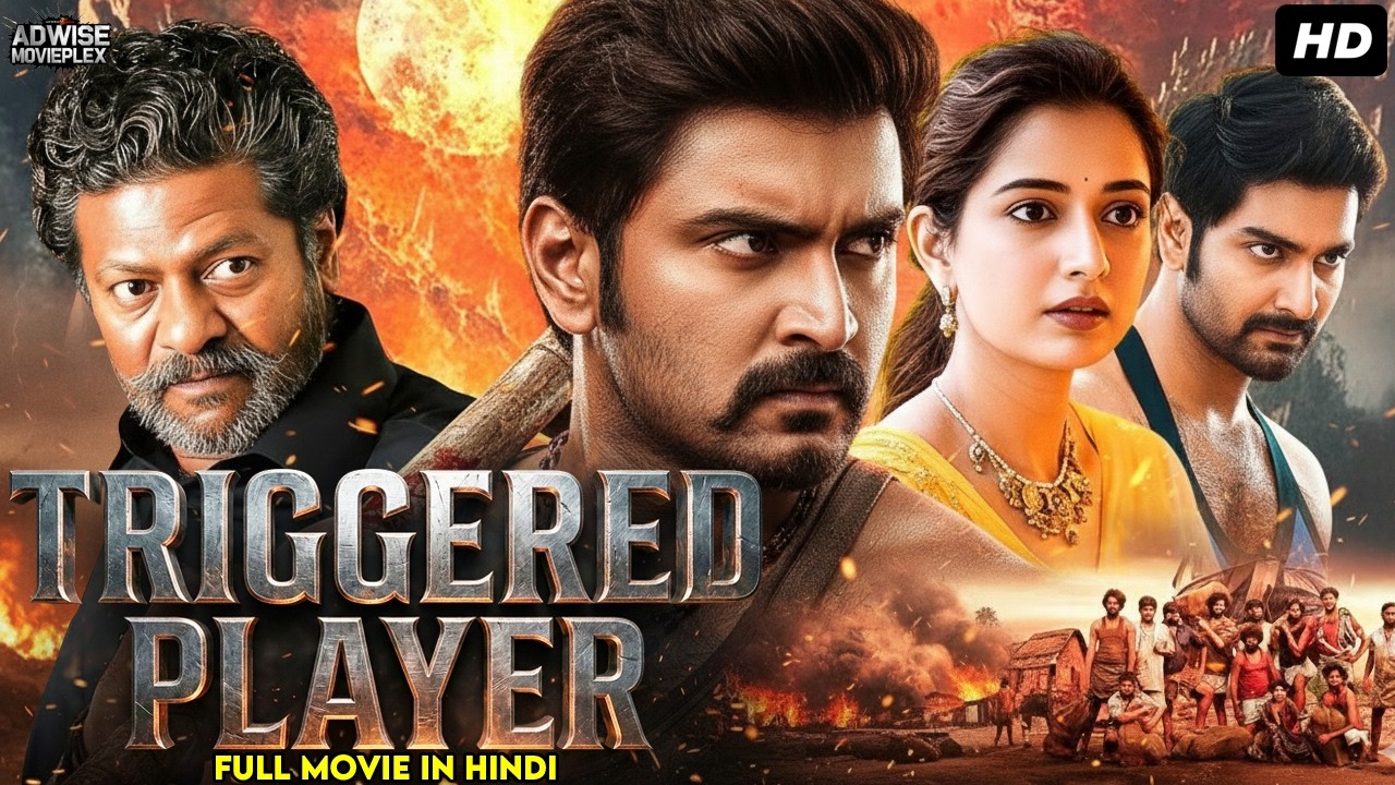 TRIGGERED PLAYER - Hindi Dubbed Full Movie | Atharvaa, Ashika Ranganath, Rajkiran | Action Movie
