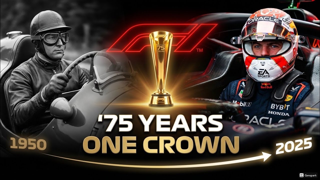 Every Formula 1 World Champion (1950–2025) – The Ultimate F1 History Timeline 🏆