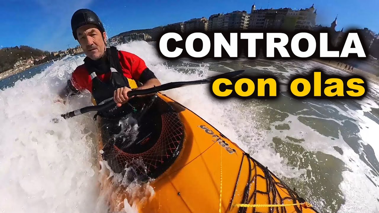 Salir con olas en kayak de manera segura y efectiva siempre
