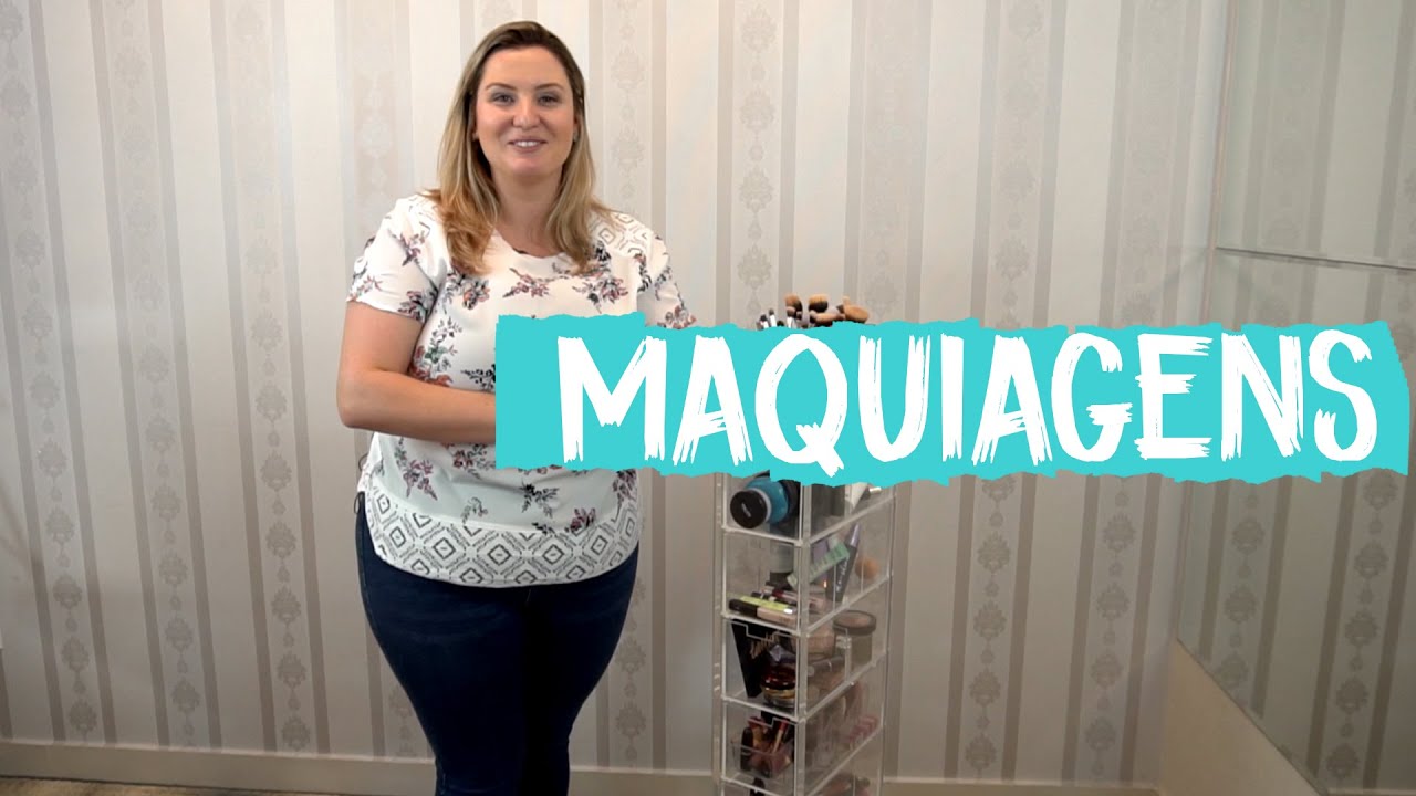 Saiba como organizar suas maquiagem!