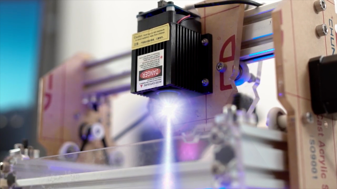 Trying Out My First Laser Engraver = FUN