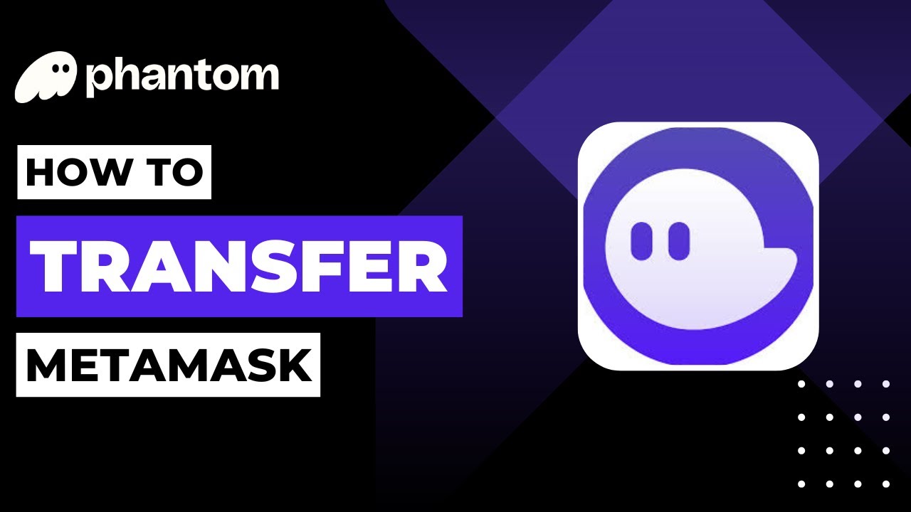 How To Transfer Your Metamask To Phantom Wallet !