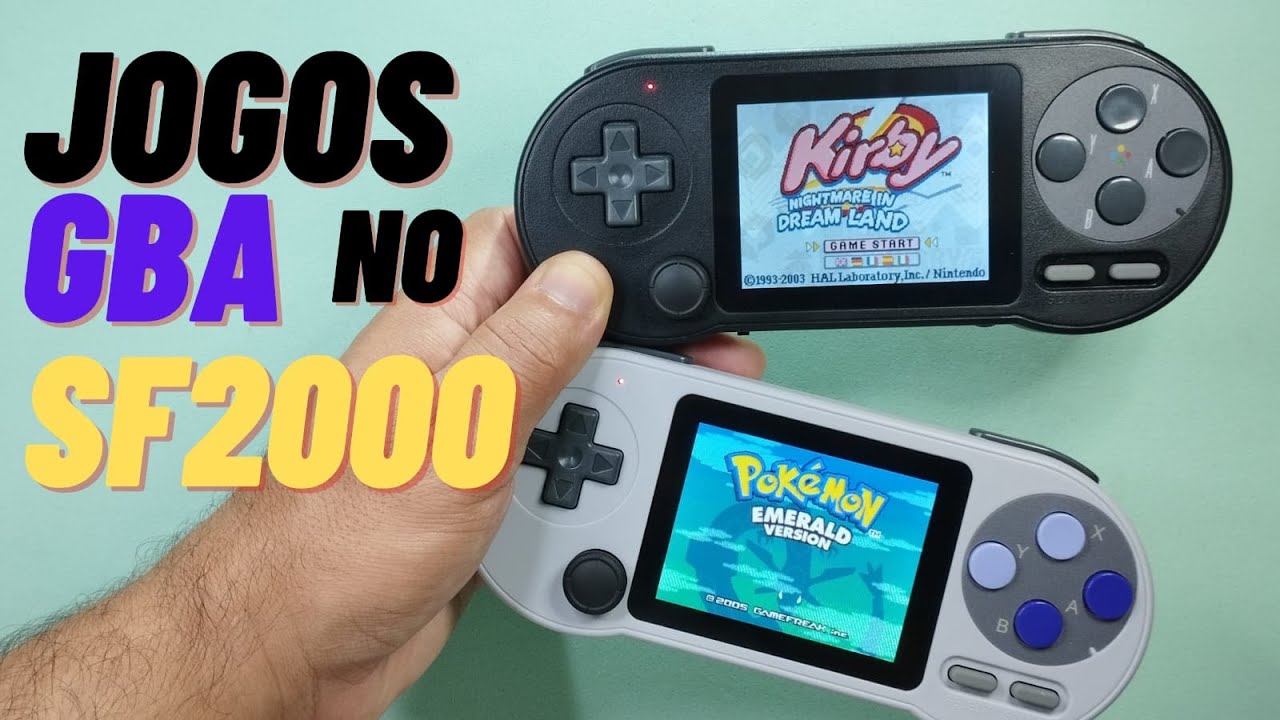 10 Melhores Jogos De GameBoy Advance Gba para Jogar no Portátil SF2000 DataFrog