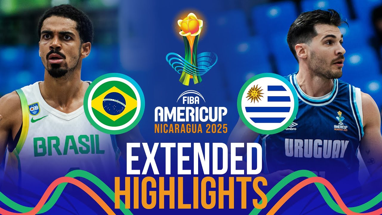Brazil 🇧🇷 vs Uruguay 🇺🇾 | Extended Highlights | FIBA AmeriCup 2025