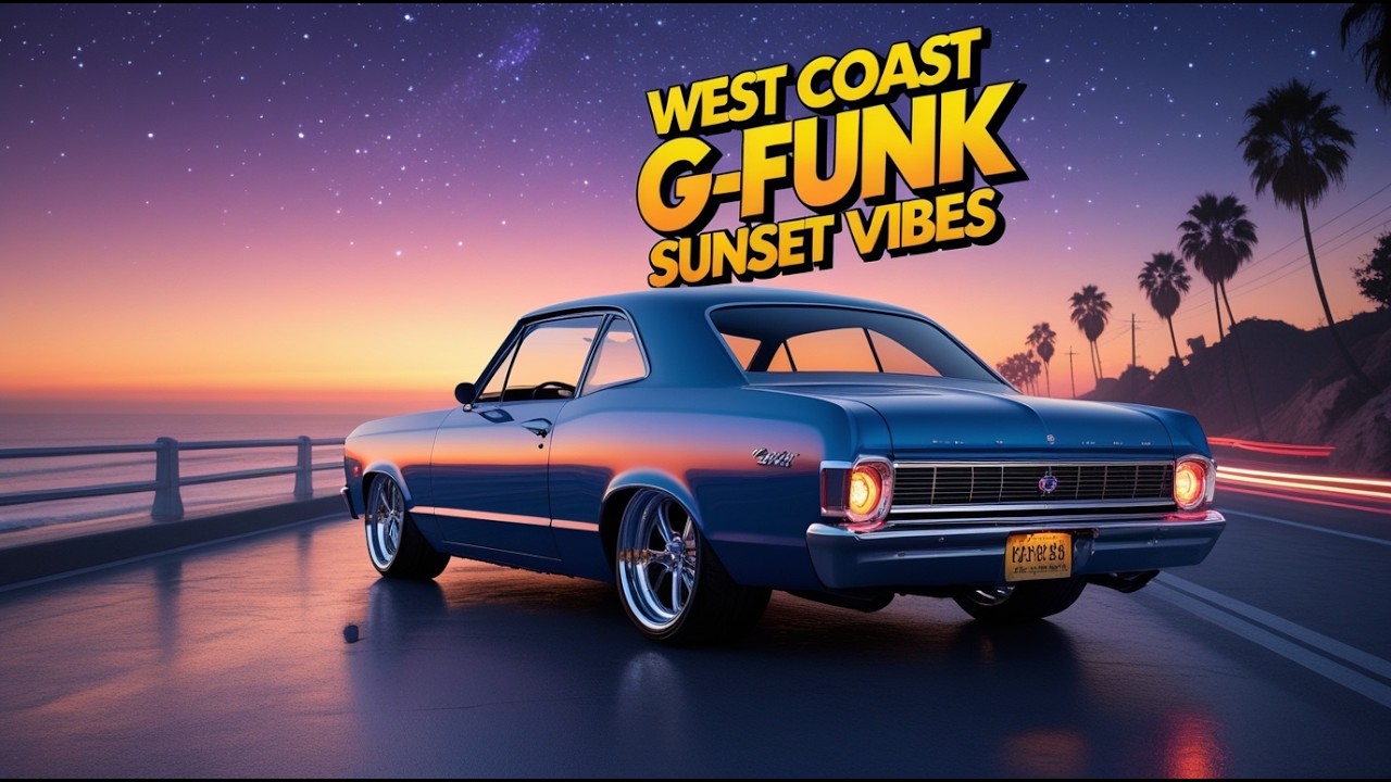 West Coast G-Funk Mix 🌴 Best 90s West Coast Hip Hop Chill Beats