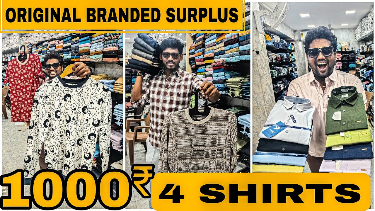 100 % Original Branded Clothes at Affordable Price in Dressing Concept | Perambur Chennai | Surplus