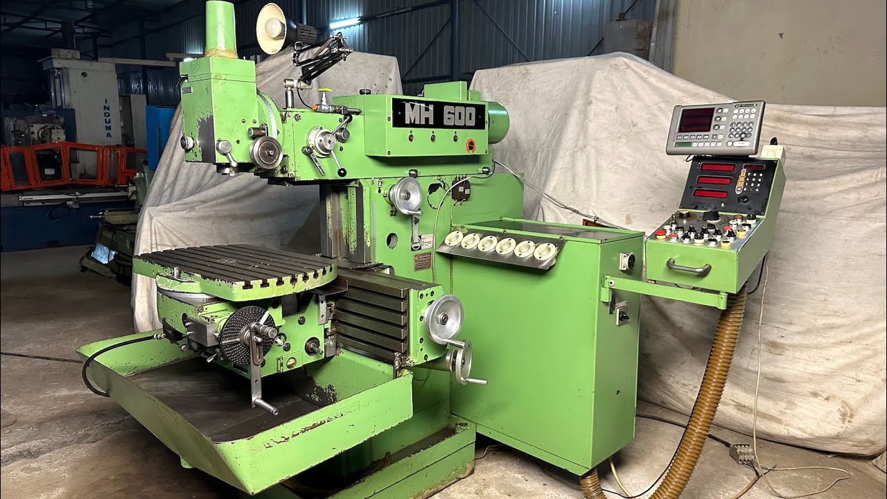Maho MH 600 Tool Room Universal Milling Machine