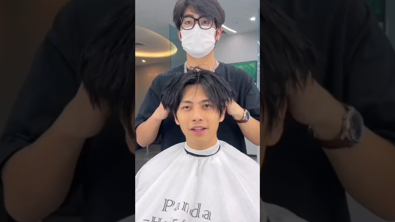 Middle Part Haircut | Two Block Haircut for Men #haircut #hairstyle #fashion
