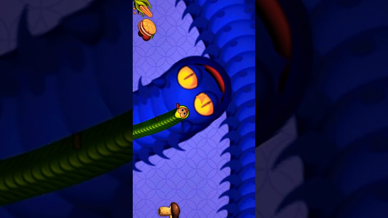 Worms Zone.io 🐍🔥 I Didn't Anyone&hellip; They Came to Me! 😱 #shorts #viral manoranjan-game episode 519