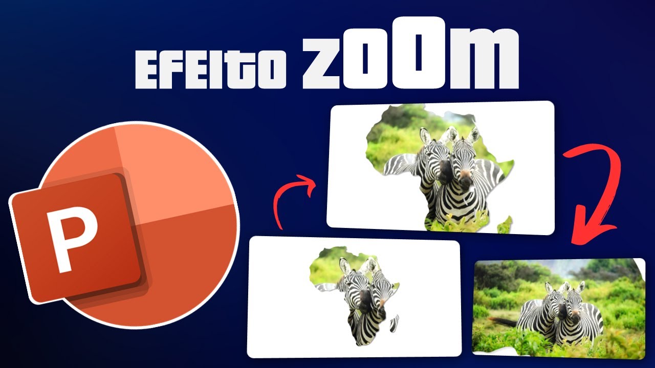 COMO FAZER EFEITO ZOOM NO POWERPOINT (sendo iniciante)