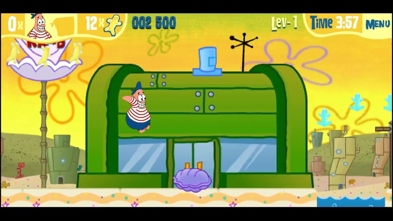 Game Over: SpongeBob SquarePants - Dutchman's Dash (Flash)