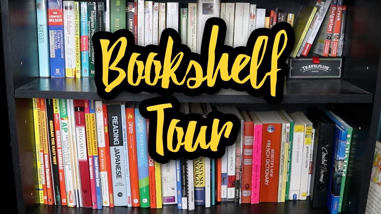 Abigail's Language Bookshelf Tour 2018 | VEDF #23