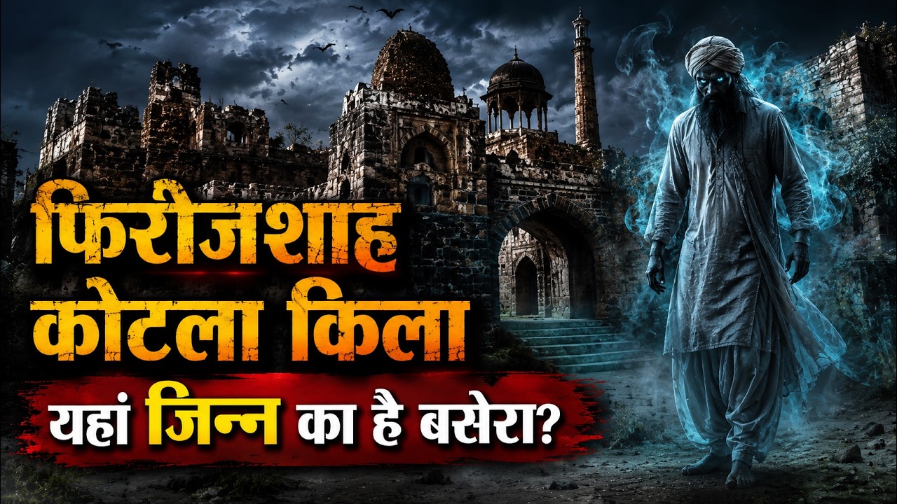 Feroz Shah Kotla Fort and Its Story With Djinns | Ashok Pillar | Jami Masjid | फिरोज़शाह कोटला किला