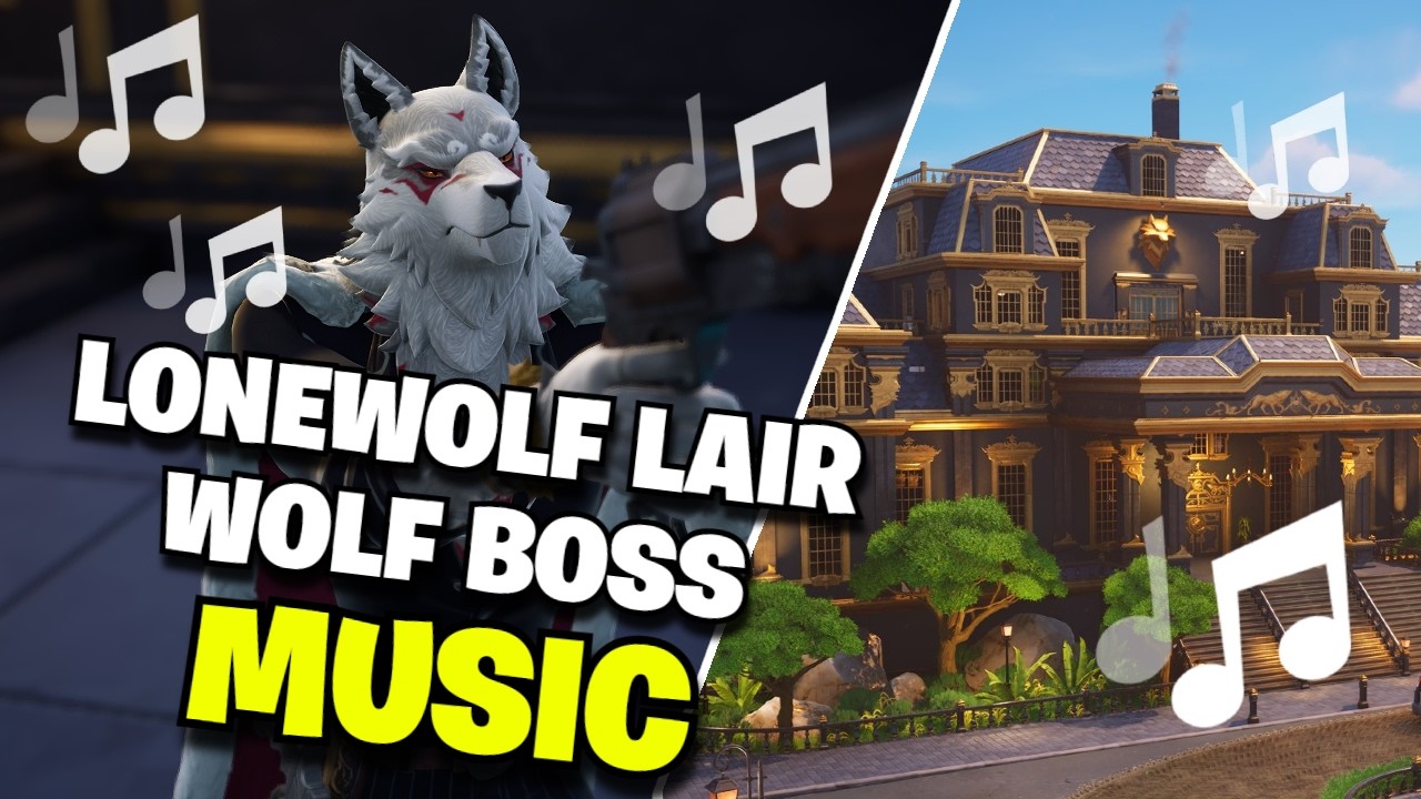 Fortnite | WOLF BOSS LONEWOLF LAIR MUSIC (Idle & Aggro) Ch6 S2
