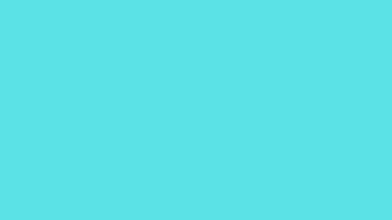 2 Hours - Solid aqua screen - no sound
