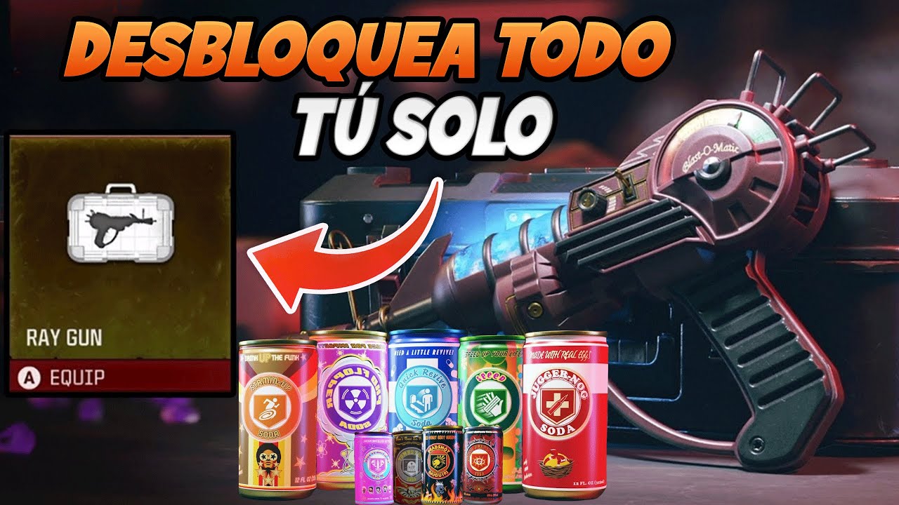 CONSIGUE los OBJETOS MÁS RAROS jugando SOLO en ZOMBIES