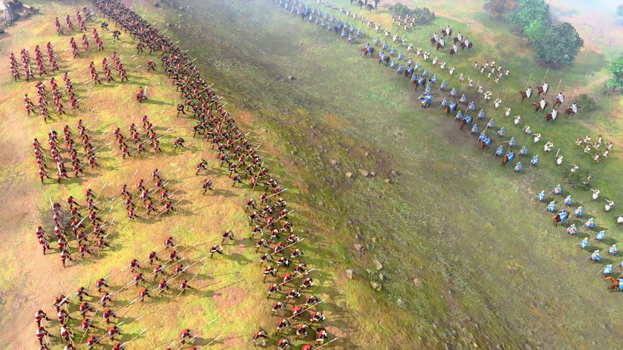 КАМПАНИЯ AGE OF EMPIRES 4 НЕВЕРОЯТНА | Битва при Гастингсе | Эпизод 1 | Геймплей кампании на англ...