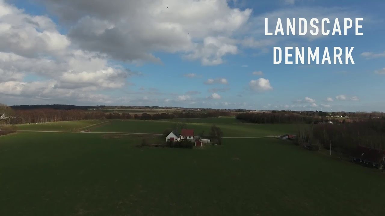DRONE LANDSCAPE DENMARK - DJI PHANTOM 4!