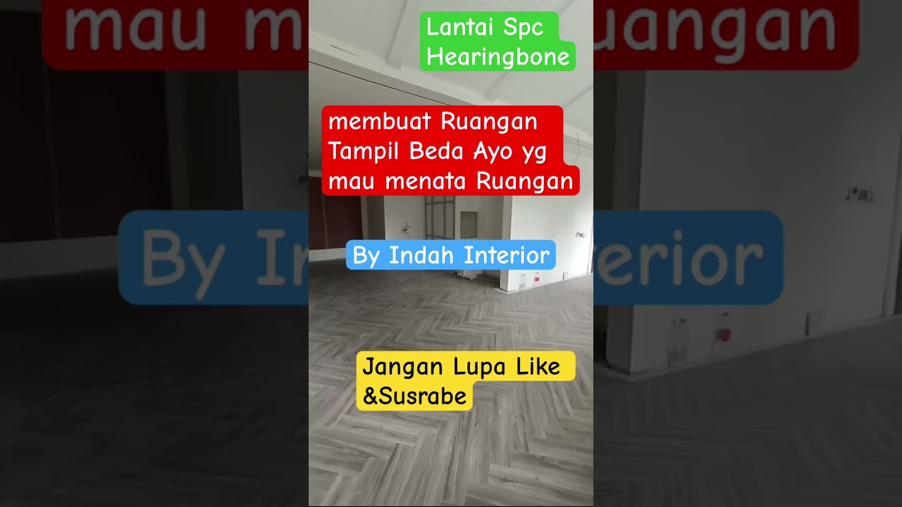 Lantai Spc Tahan Air Dan Antirayaf Perawatan sangat Simple 