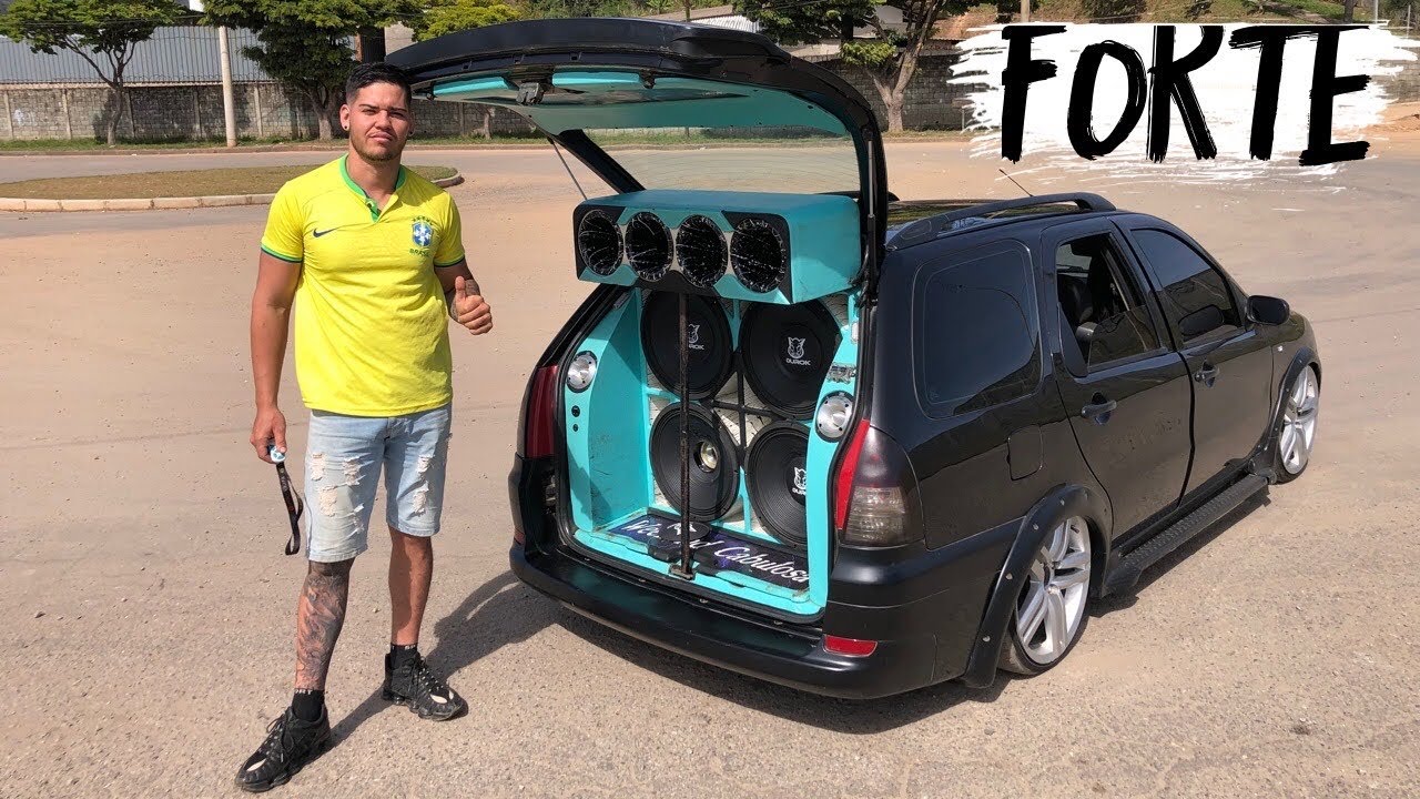 Grave forte da palio Wekkend com quatro falantes (4K)