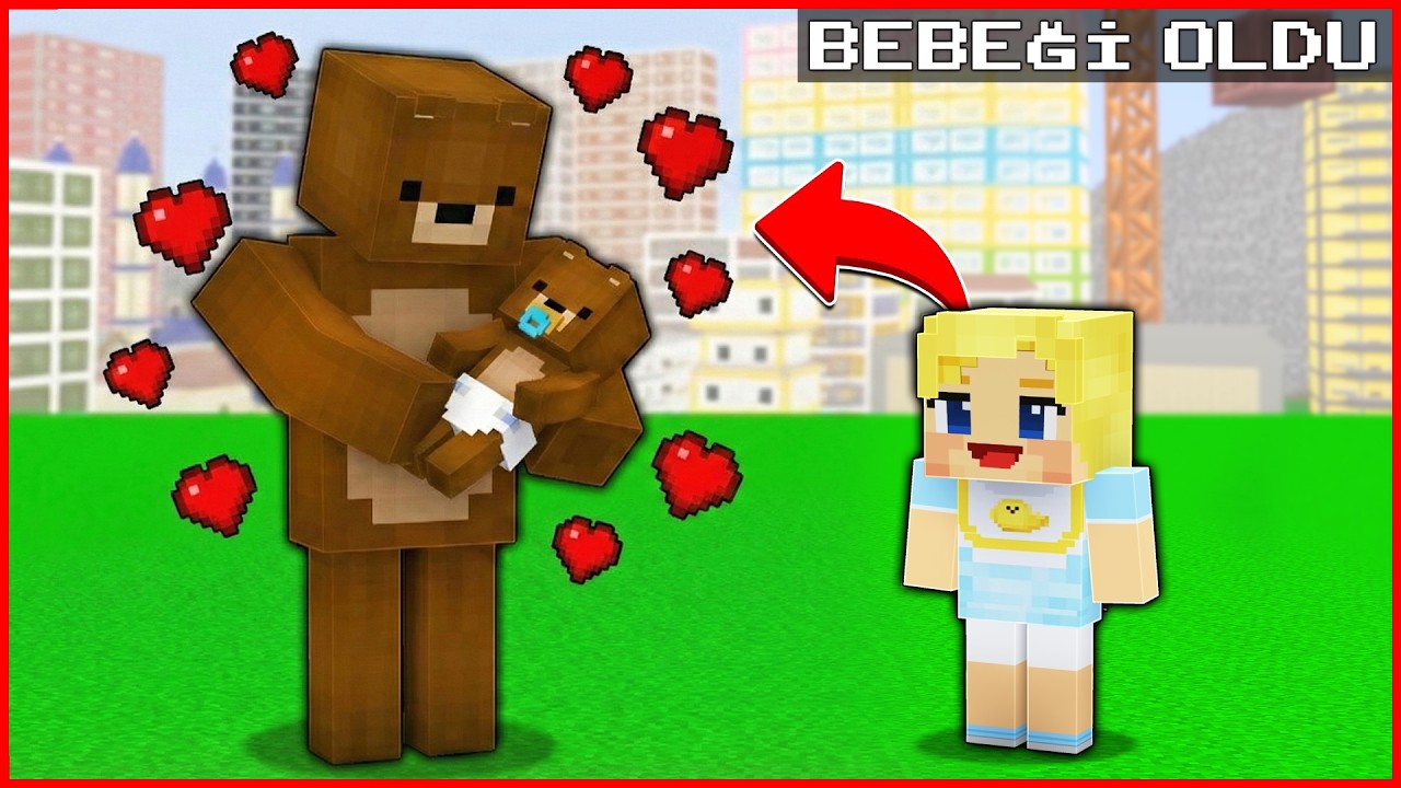EFE'NİN AYISININ BEBEĞİ OLDU! 😱 - Minecraft ZENGİN FAKİR HAYATI