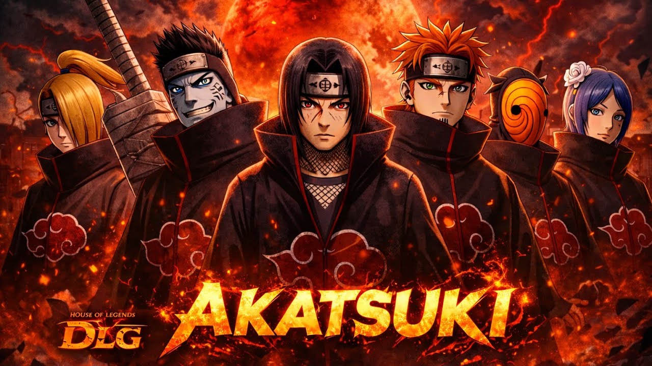 Akatsuki Cypher - D_LeGend Ft. Zen Armada, Yaro YT & More! - Prod. by @KemanMusic [Naruto Amv]
