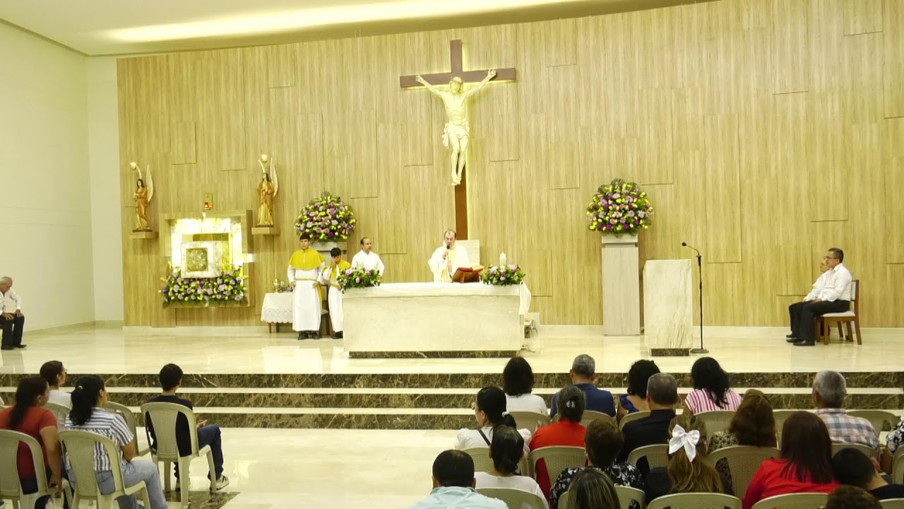 Hora Santa y Sagrada Eucaristía desde la parroquia san Rafael arcángel Piedecuesta