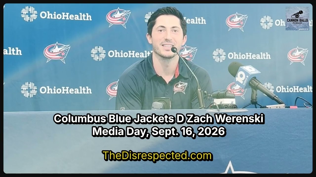 Columbus Blue Jackets Media Day: Zach Werenski