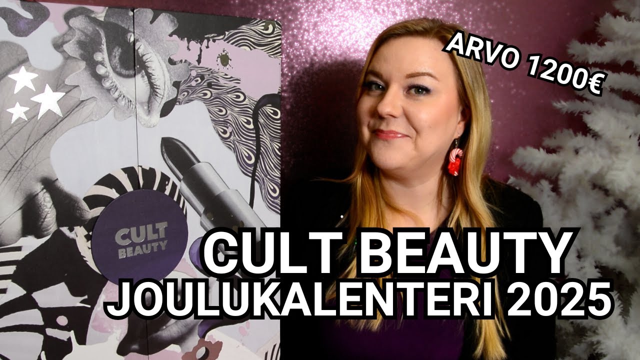 CULT BEAUTY JOULUKALENTERI 2025 | Avataan Cult Beauty kosmetiikkajoulukalenteri