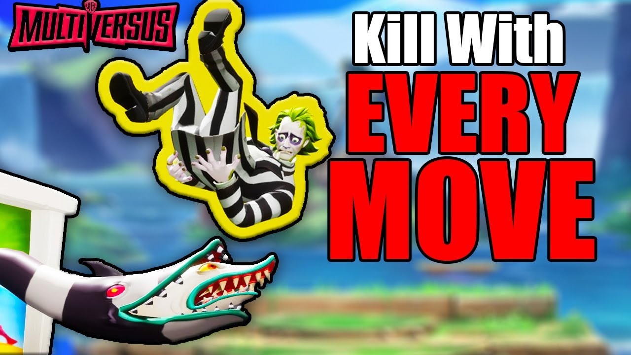 Multiversus: Can You Kill With EVERY BeetleJuice Move?