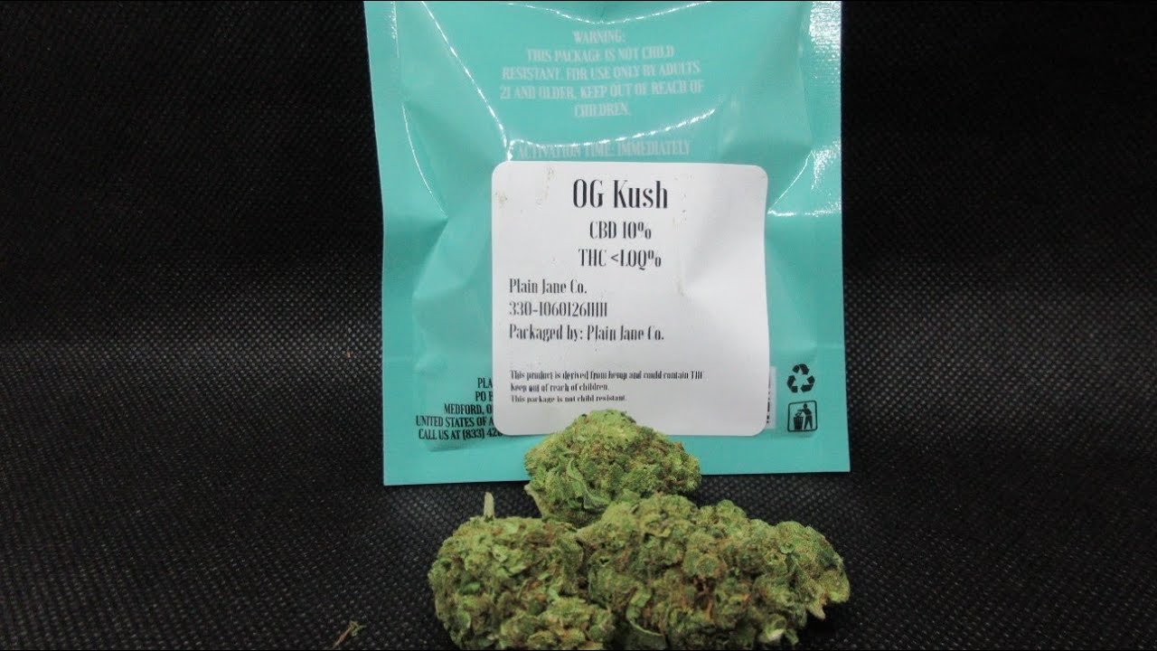 Try plain jane og kush cbd hemp review