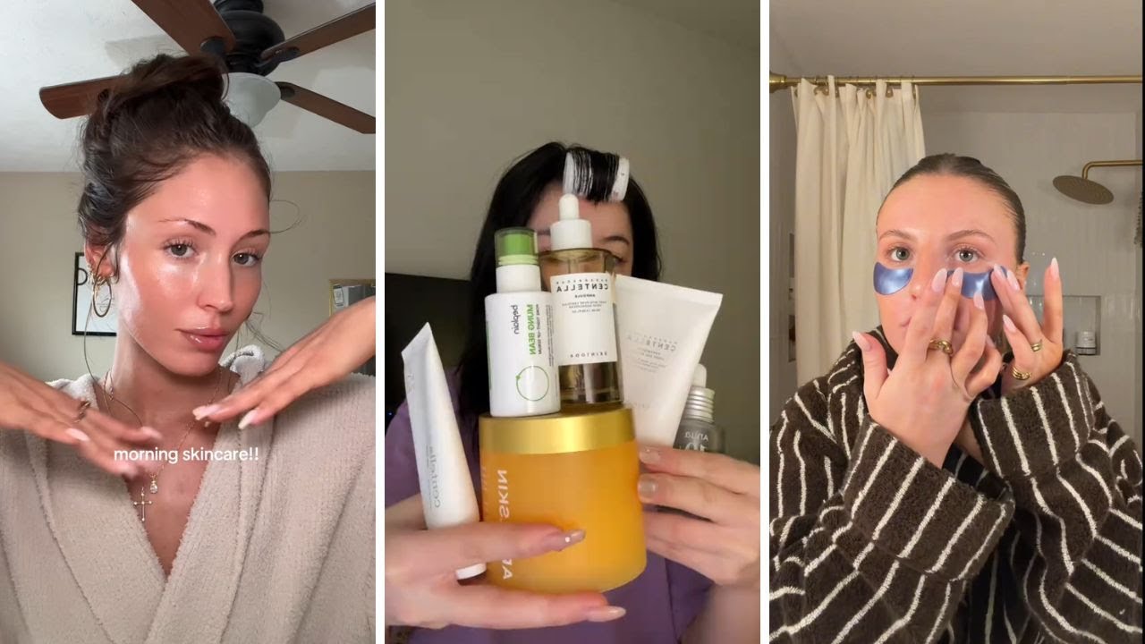 Skincare Routine Tiktok Compilations 32