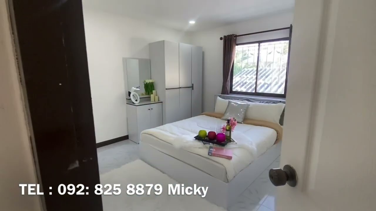 ขาย ทาวน์เฮ้าส์ 2 ชั้น ใจกลางเมือง พัทยากลาง  ราคา 2,690,000 บาท