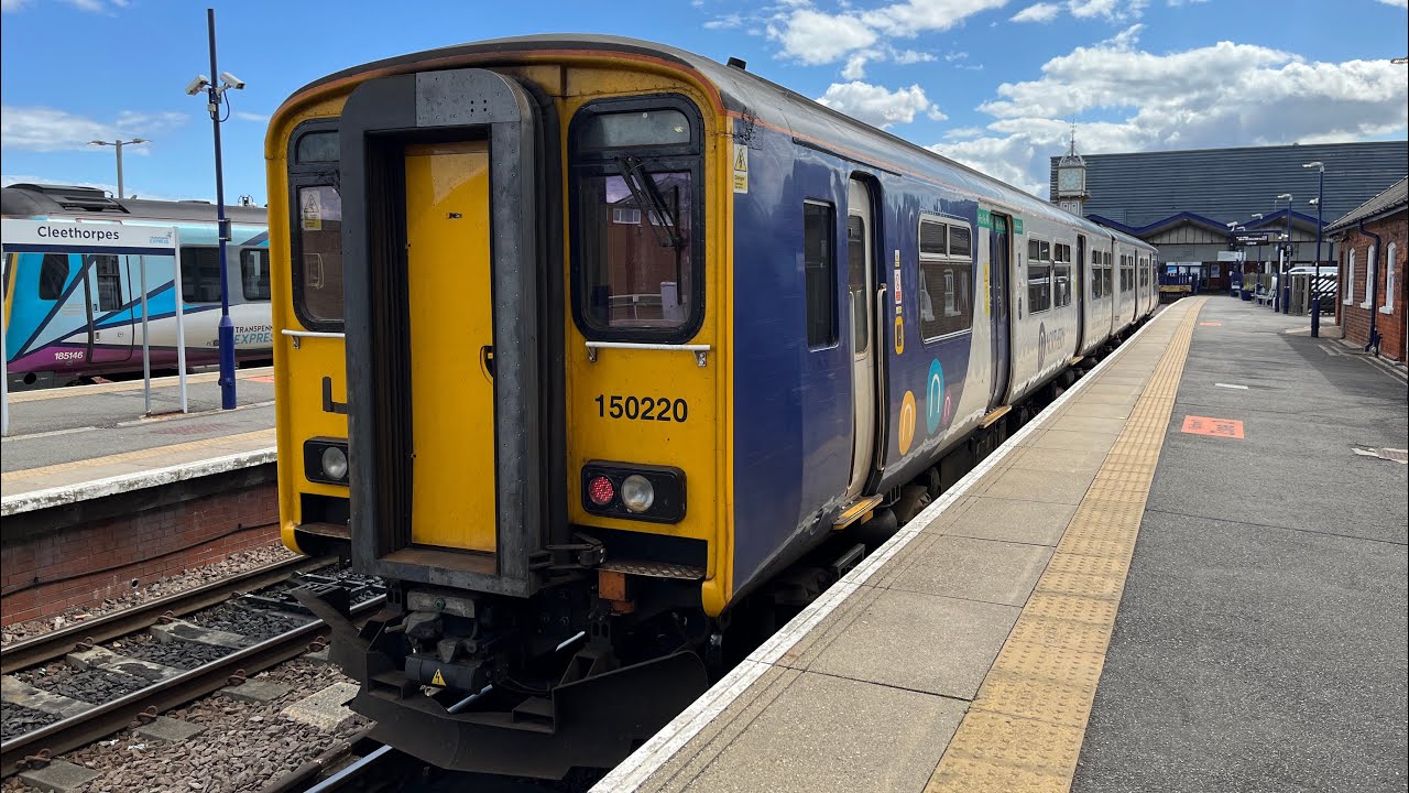 Northern 150 Trains - Cleethorpes to Sheffield via Brigg Rail Ride