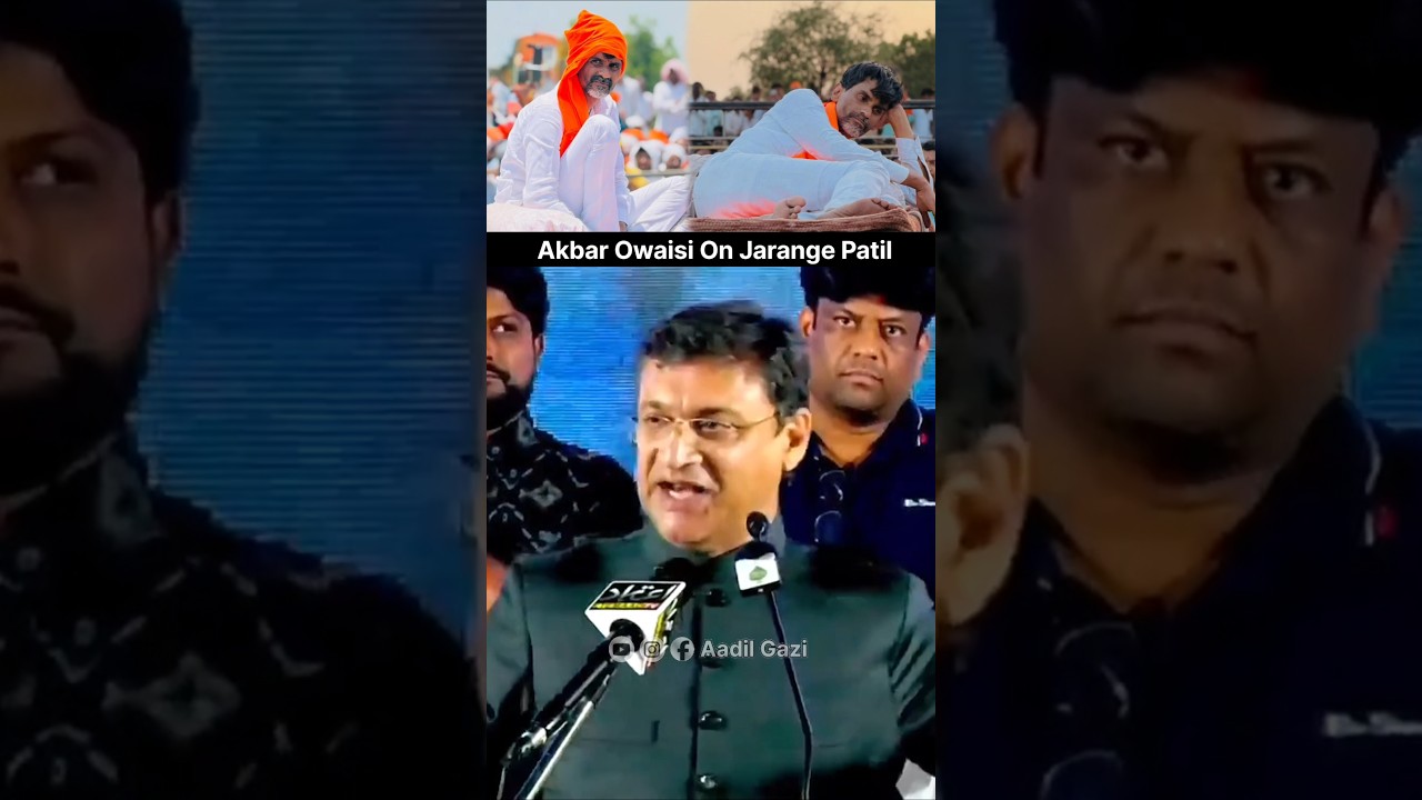 Akbaruddin Owaisi X Manoj Jarange Patil 🔥✊🏻