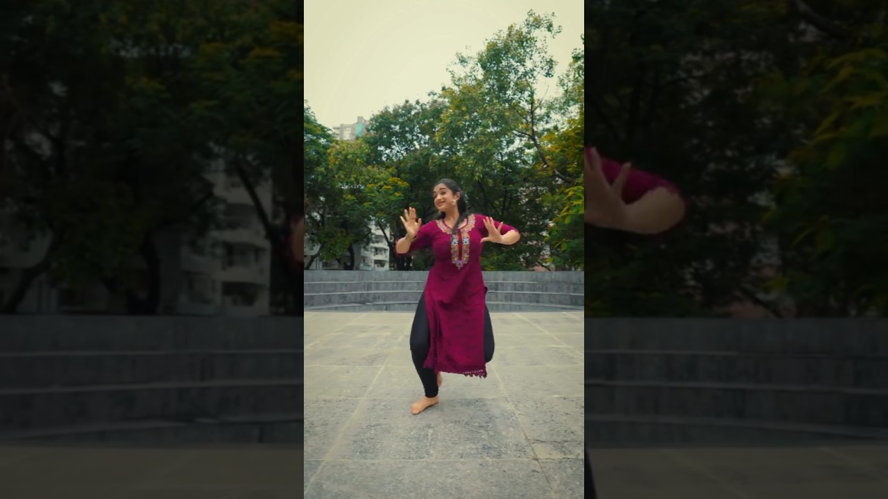 The control and that grace !!! Amazing 💗🦢 #bharatnatyam #dance #indiandance  #classicaldance #shorts