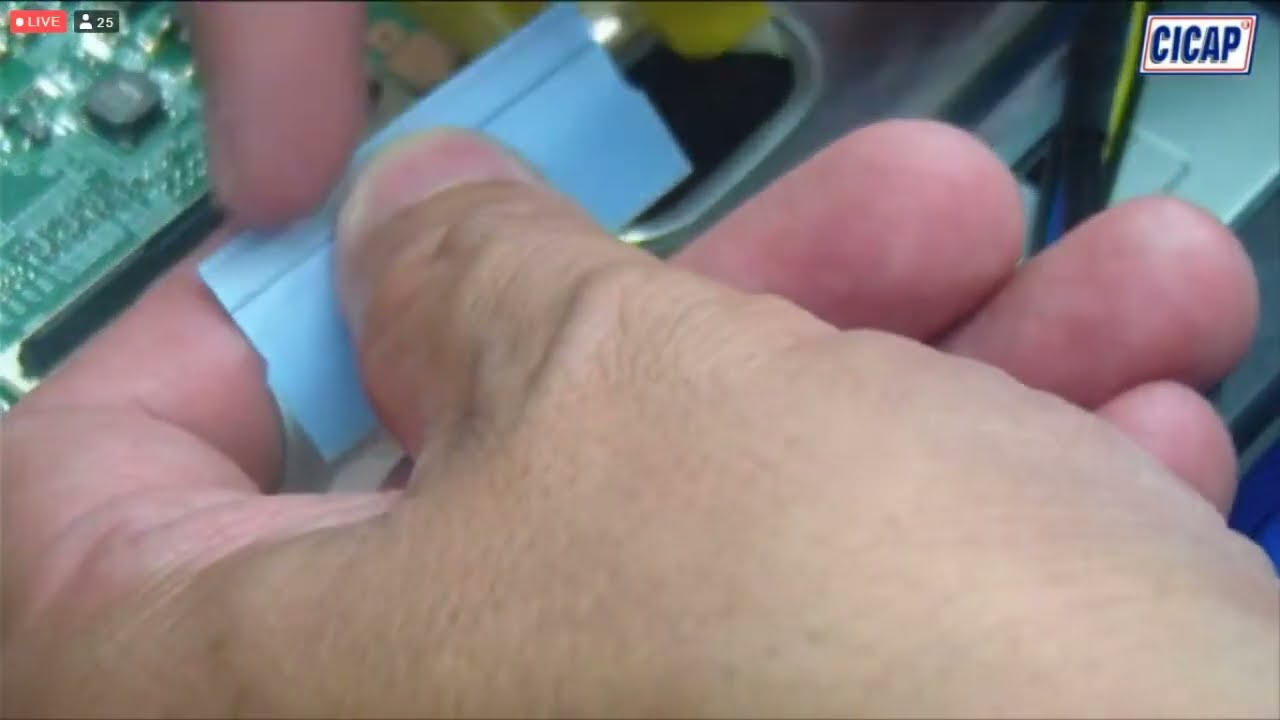 Como detectar corto en tarjeta T con de pantalla Lcd
