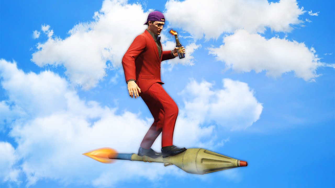 1 IN 1 MILLION RPG SHOT?! (GTA 5 Funny Moments)