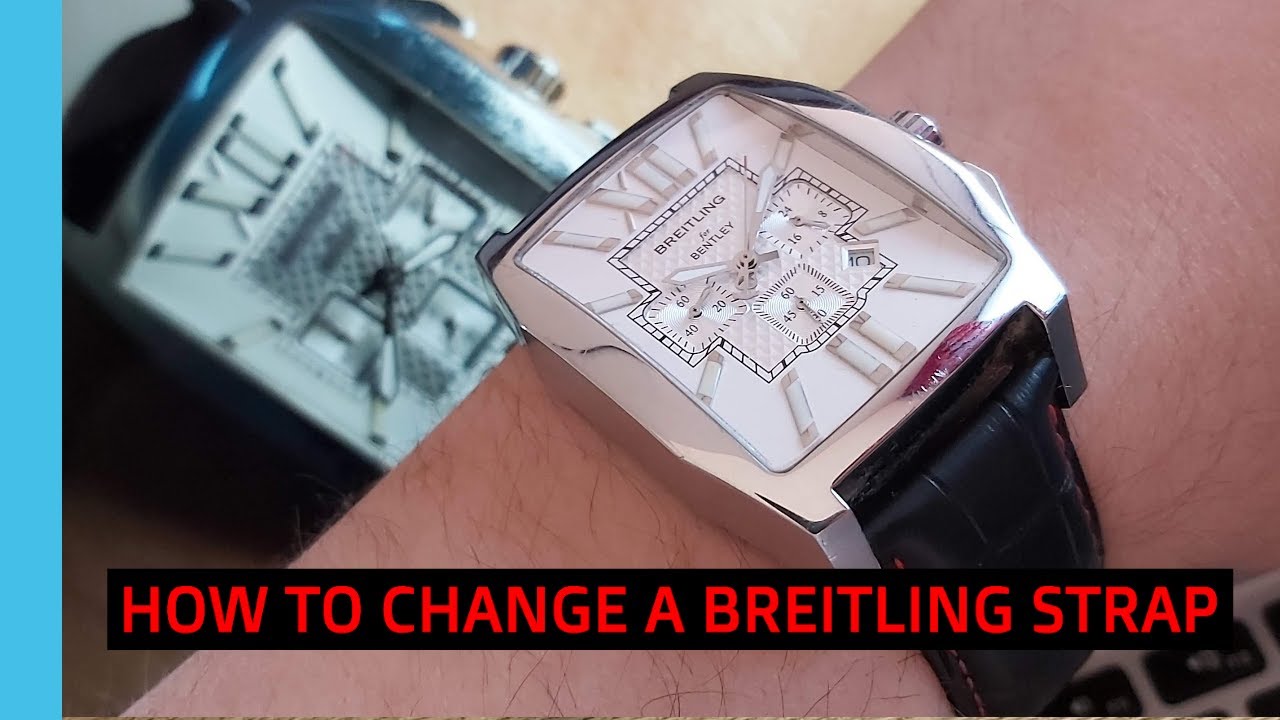 Breitling Bentley Flying B Strap replacement