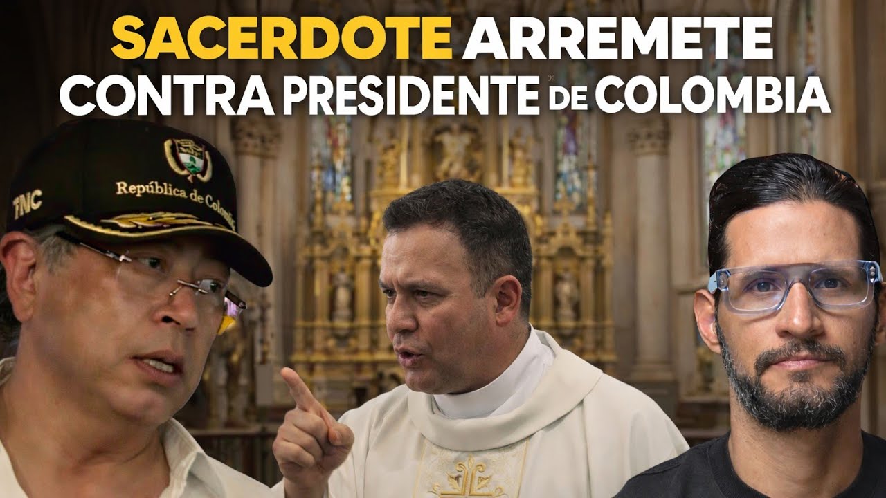 Sacerdote arremete contra el Presidente de Colombia &iexcl;BLASFEMO! 😱