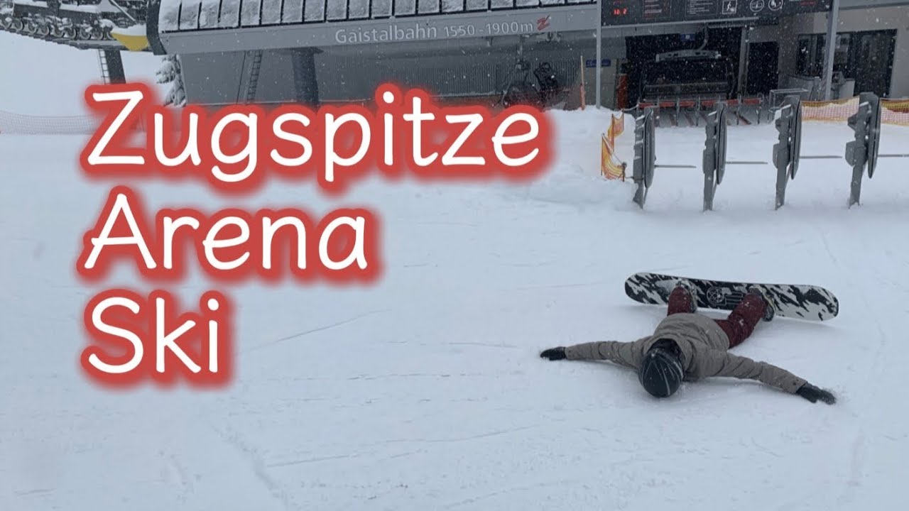 Zugspitze Arena Ehrwald Lermoos piste skiing amateur Osmo Action 4