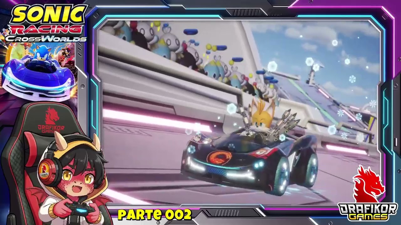 Jugando Sonic Racing CrossWorlds | 002 | #sonic #sonicthehedgehog #gameplay #shorts #funny
