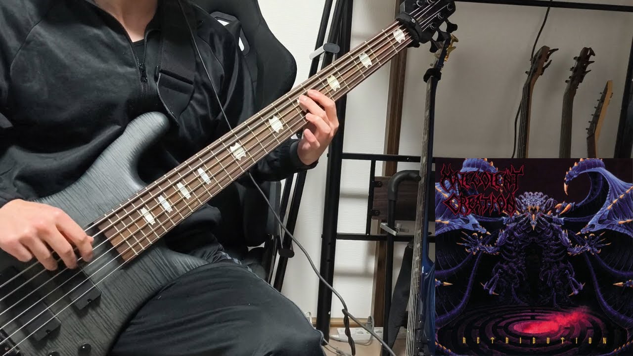 【Full】Malevolent Creation - Eve of the Apocalypse (Bass Cover)