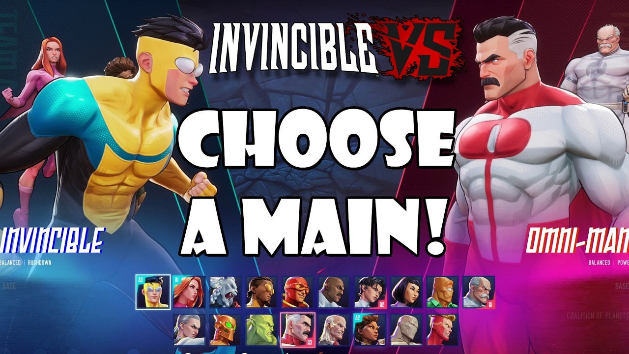 Invincible VS - How to Choose your Main Character!