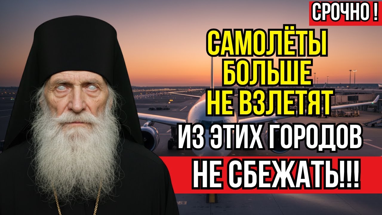 Слепой Священник Иероним Предрёк, Что в 2026 Году ПЯТЬ КРУПНЕЙШИХ АЭРОПОРТОВ Закроются Навсегда.
