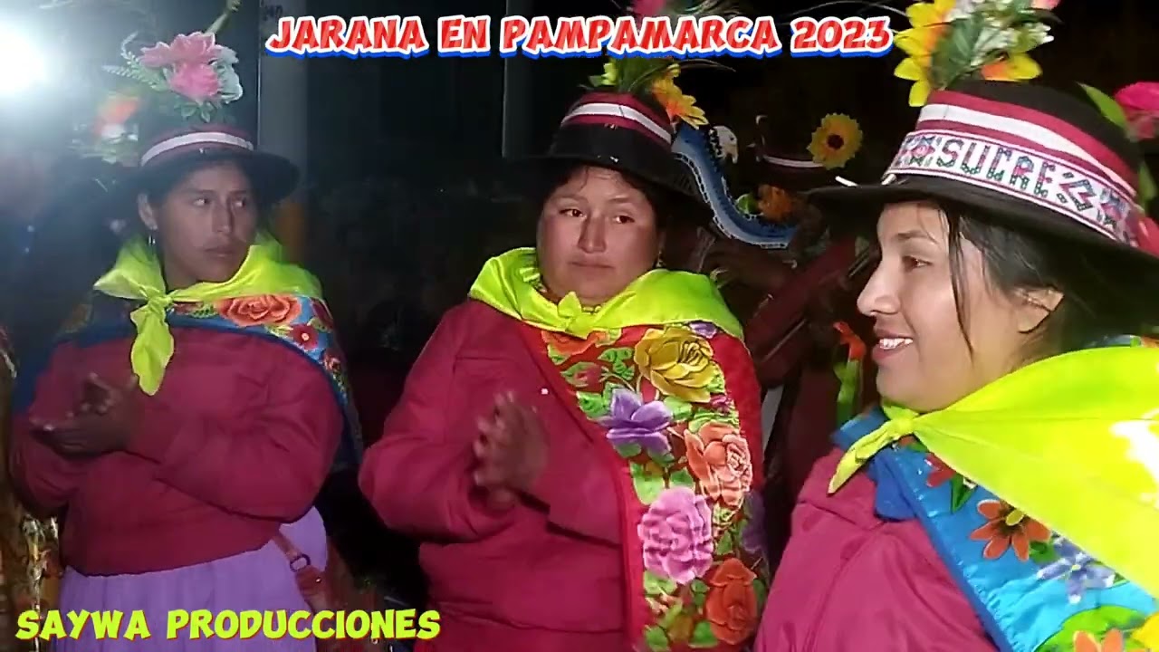 🌹🎉JARANA EN PAMPAMARCA CON ESTRELLITA DE SUCRE💯❤️