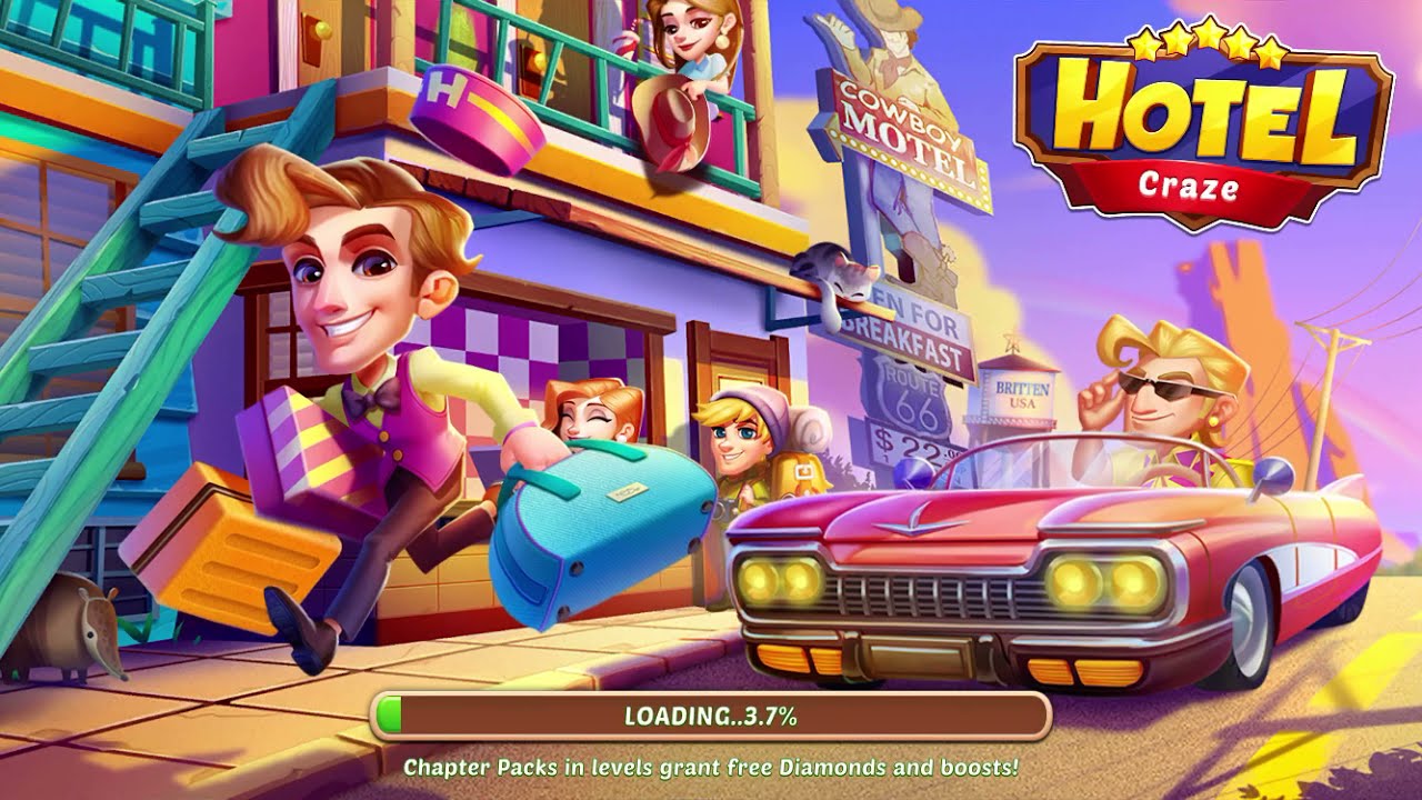 Hotel Craze&trade;: Hotel Gam‪e‬ - Gameplay IOS