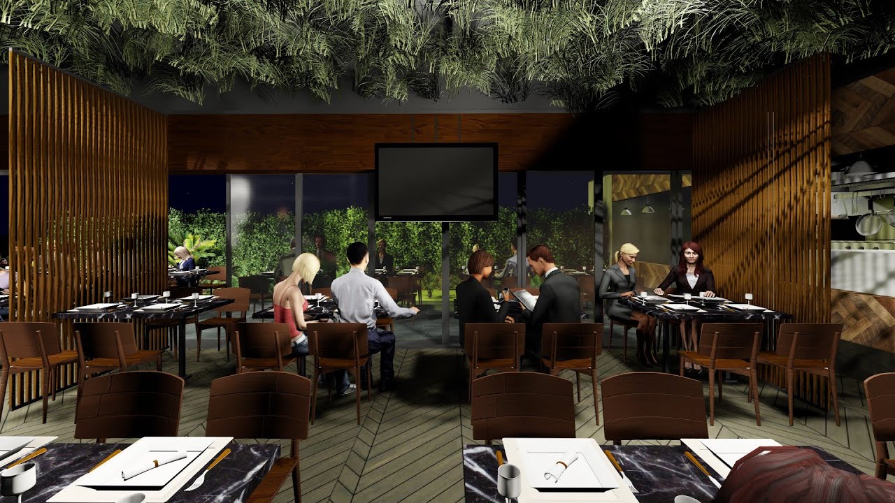 RECORRIDO VIRTUAL LUMION RESTAURANTE COCINA